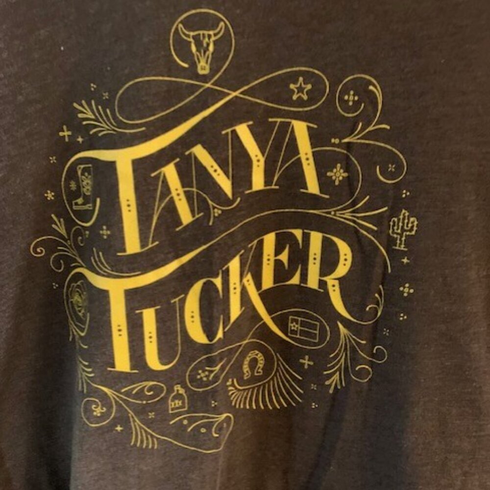 TANYA TUCKER WOMENS BAND TEE (MEDIUM) - Picture 2 of 3